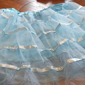 Nwt Blue A-Line Skirt